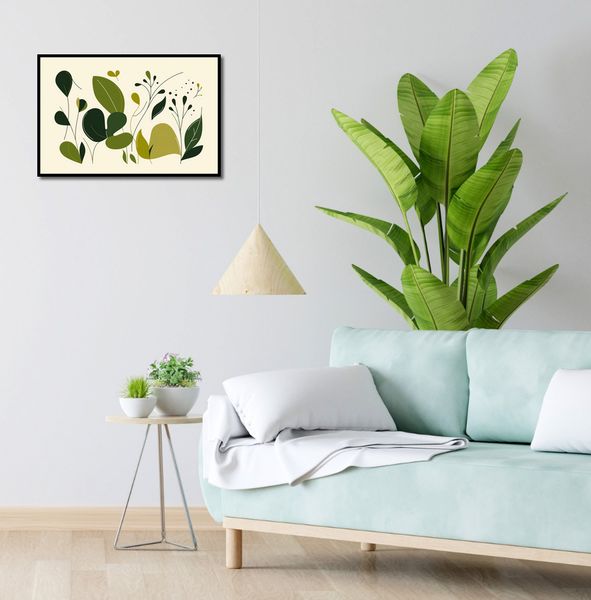 Plakat 60x40cm Świeżość Liści zdjęcie 4
