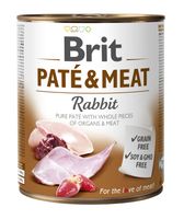 Brit Pate & Meat Z Królikiem 800g