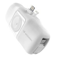 mini powerbank 5000mah 15w iphone lightning i ładowarką do apple