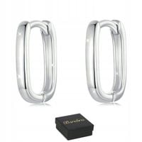 KOLCZYKI Srebrne PRÓBA 925 KOLCZYKI Srebro Angielskie Zapiecie Damskie