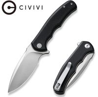 Nóż składany Civivi Mini Praxis Black G10, Satin D2 C18026C-2 w etui