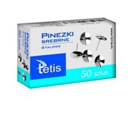 pinezki srebrne 50 szt. gp090-as a'10 3870