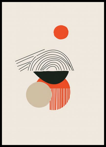 Plakat 50x70cm Centralne Słońce zdjęcie 2