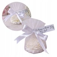 Podziękowanie dla gości chrzest komunia ślub roczek piwonia personalizacja