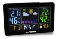 Stacja pogodowa bezprzewodowa SUN zegar termometr higrometr ciśnienie