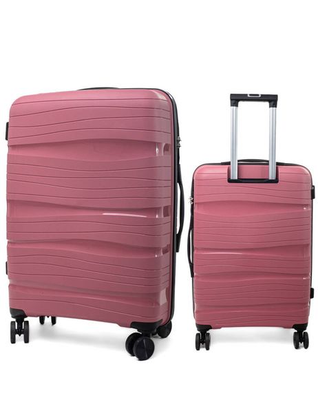 Duża walizka PELLUCCI RGL PP3 L Rose red zdjęcie 1