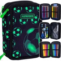 ASTRA PIÓRNIK TRZYKOMOROWY Z WYPOSAŻENIEM DLA CHŁOPCA PIŁKA NOŻNA FOOTBALL