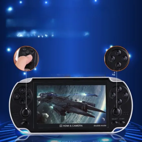 MINI konsola przenośna do gier RETRO x7 POLSKIE MENU 1000 GIER + KABEL na Arena.pl