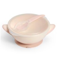 BABYONO MISECZKA Z POKRYWKĄ PRZYSSAWKĄ I ŁYŻECZKĄ