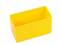 Pojemnik magazynowy, warsztatowy 54x108x63 mm. Żółty
