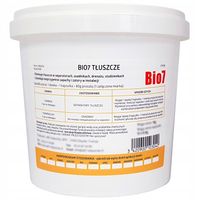 BIO7 TŁUSZCZE ODTŁUSZCZANIE Oczyszczalni LIPAZA USUWA TŁUSZCZ 1KG ECOGENE