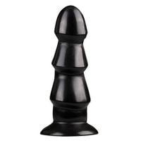 dildo all black 17 cm