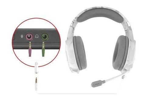 GXT 322W Gaming Headset - white camouflage na Arena.pl
