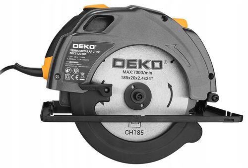 PIŁA TARCZOWA PRZECINARKA RĘCZNA PILARKA DO DREWNA 1200W TARCZA 185MM na Arena.pl