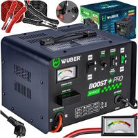 PROSTOWNIK AKUMULATOROWY 29A SAMOCHODOWY 12-400AH DO ŁADOWANIA 12V24V WUBER