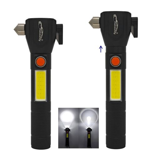 Latarka 2x LED, 6 funkcji, która może uratować Twoje życie na Arena.pl