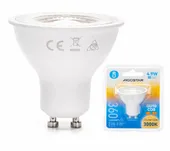 Żarówka punktowa 60° reflektorek LED 230V GU10 4,9W ciepła 3000K 360lm