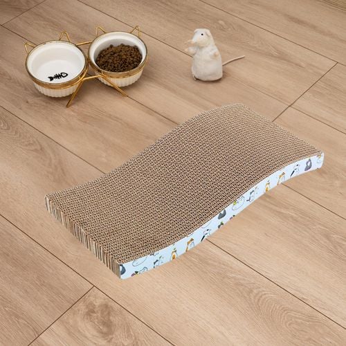 Drapak Dla Kota Kartonowy Tekturowy Legowisko Fala Z Tektury Leżak Posłanie na Arena.pl