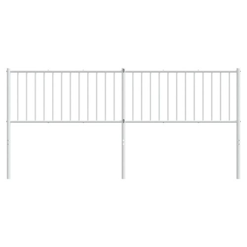 Metalowe wezgłowie, białe, 193 cm na Arena.pl