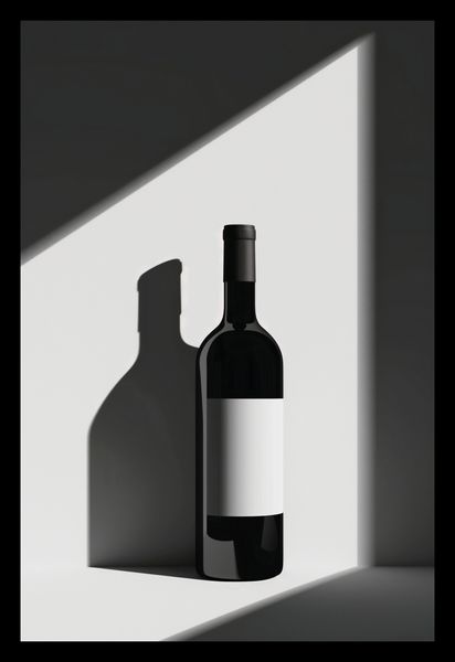 Plakat 20x30cm Butla Wina zdjęcie 2