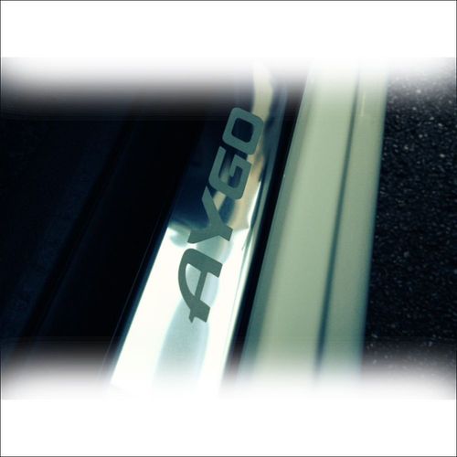 Listwa progowa TOYOTA AYGO MK1 Stal nierdzewna 304 połysk 4szt na Arena.pl