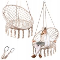 HUŚTAWKA OGRODOWA BOCIANIE GNIAZDO FOTEL KRZESŁO BRAZYLIJSKIE MAX 150KG