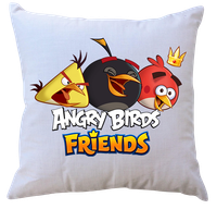 Poduszka z wkładem - Angry Birds - Wściekłe Ptaki