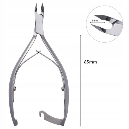 NEONAIL Cążki do skórek z zapięciem 5 mm ze stali na Arena.pl