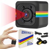 MINIATUROWA KAMERKA SZPIEGOWSKA BEZPRZEWODOWA DETEKCJA RUCHU IP IR FULL HD