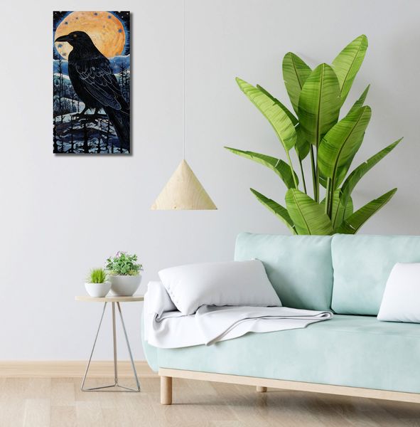 Obraz 30x60cm Kruczy Mąciciel zdjęcie 2