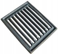 RUSZT ŻELIWNY TABLICZKOWY DO KOMINKA PIECA 19x23