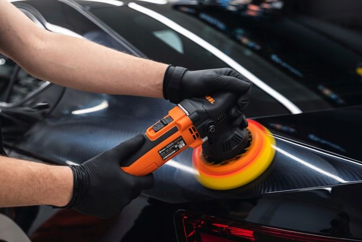 ADBL Roller D09125 Zestaw Maszyna Polerska Torba Pasty Polerka Lakieru Auta zdjęcie 10