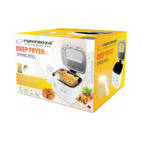 Duża FRYTKOWNICA OLEJOWA TRADYCYJNA Maszynka do frytek 1800W 2,5L