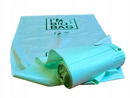 WORKI BIODEGRADOWALNE KOMPOSTOWALNE DO BIOODPADÓW 10L BIO 150szt na Arena.pl