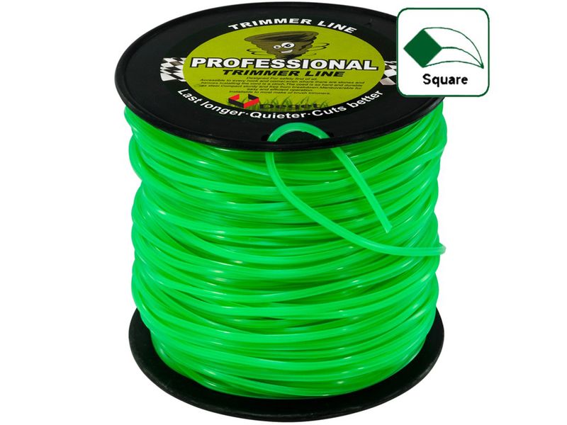 ŻYŁKA TNĄCA DO KOS I PODKASZAREK 2,7 MM 100 MB DEGET V90124 KWADRAT zdjęcie 2