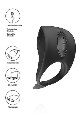 cock ring - c-spot massager - black na Arena.pl