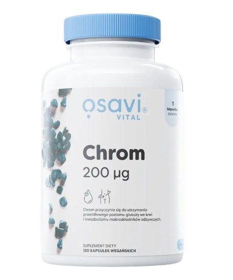 OSAVI Chrom 200 mcg (120 kaps.) zdjęcie 1