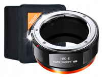 Adapter K&F PRO do Aparatu SONY E NEX na Obiektyw NIKON AI AI-S AF AF-S