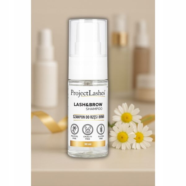 SZAMPON DO RZĘS I BRWI ProjectLashes 30 ml łagodny zdjęcie 4