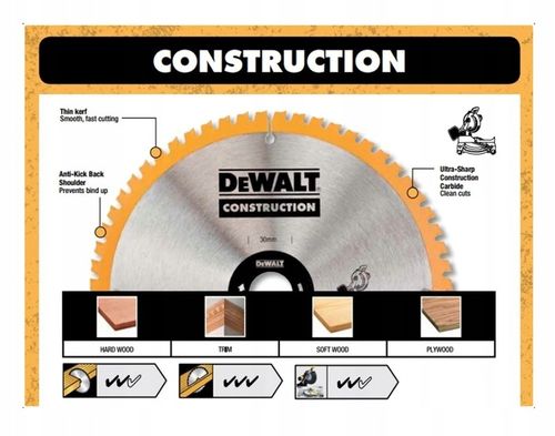 DeWALT DT1957 tarcza piła do drewna 250 x 30 48z na Arena.pl