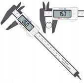 ELEKTRONICZNA SUWMIARKA CYFROWA DWUSZCZĘKOWA 150mm