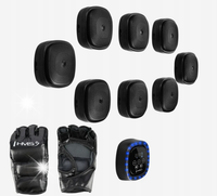 Elektroniczna Tarcza Bokserska Modułowa Boxing Machine LED 9 el. + Rękawice