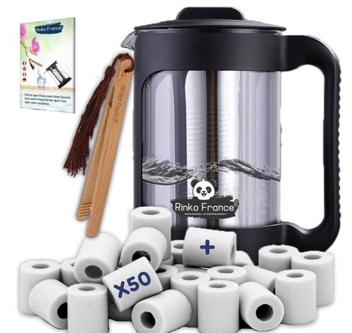 RINKO FRANCE |Karafka na wodę 1,5 l z 50 ceramiczn na Arena.pl