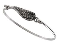 SZTYWNA BRANSOLETKA SKRZYDŁO ANIOŁA WING SREBRO