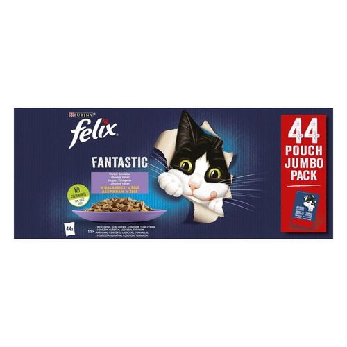 Felix w galaretce MIX MIĘSNY saszetka 44x85g na Arena.pl