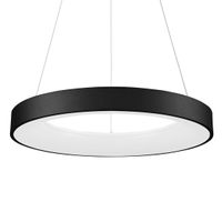 Okrągła lampa wisząca Giulia LED 50W 4000K pierścień czarny