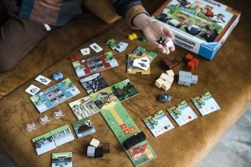 Gra planszowa RAVENSBURGER Minecraft Uratuj wioskę zdjęcie 8