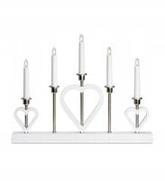 Świecznik adwentowy Melissa 705830 drewno biały