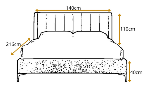 Łóżko Sypialniane Moon, nowoczesna i elegancka. na Arena.pl
