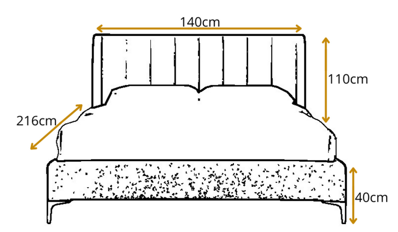 Łóżko Sypialniane Moon, nowoczesna i elegancka. zdjęcie 7